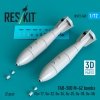 RESKIT RS72-0569 FAB-500 M-62 bombs (2 pcs) (Su-17, Su-22, Su-24, Su-25, Su-30, Su-34) (3D Printed) (1/72)